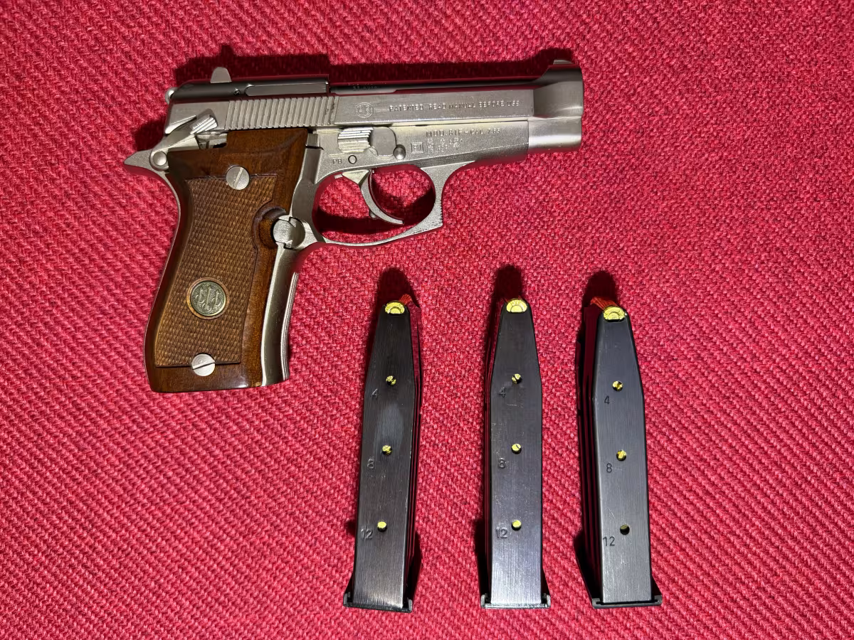 BERETTA F81 12+1 7.65MM TEMİZ KASA SİLAHI