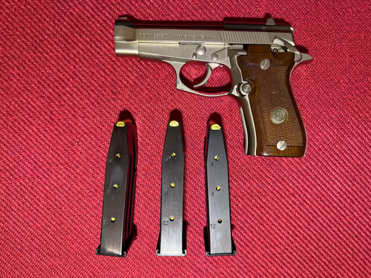 BERETTA F81 12+1 7.65MM TEMİZ KASA SİLAHI