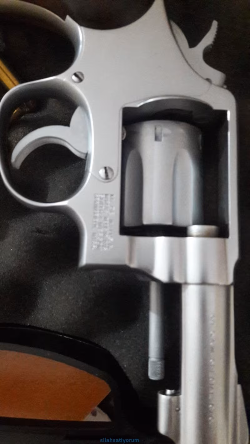 Sıfır ayarında 38 caline smitwesson