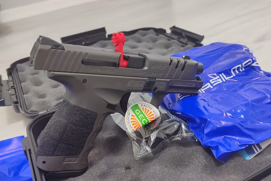 Sarsılmaz sar 9 cx platinum Sıfır kutusunda