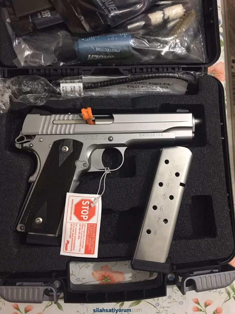 sig sauer 1911 stainless