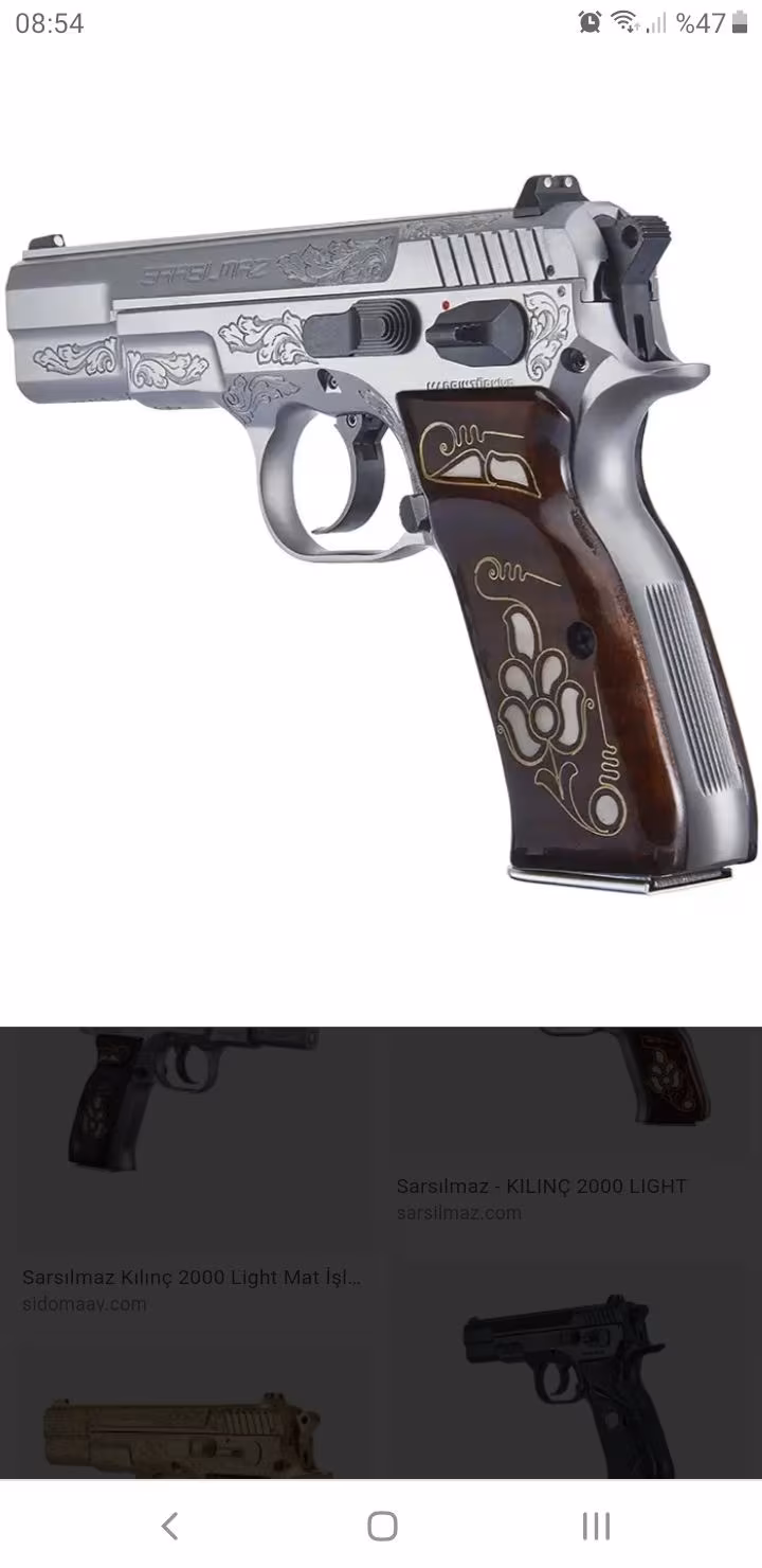 Sarsilmaz kılıç2000 light işlemeli