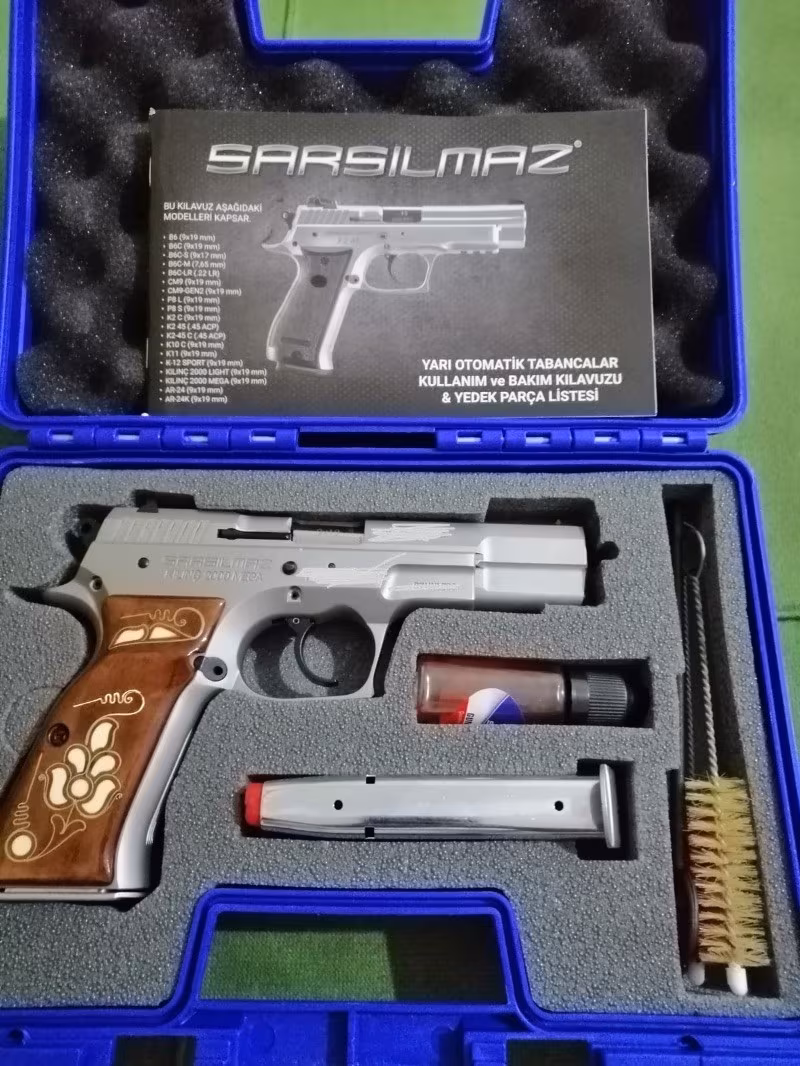 Sıfır kılınç 2000 mat gri