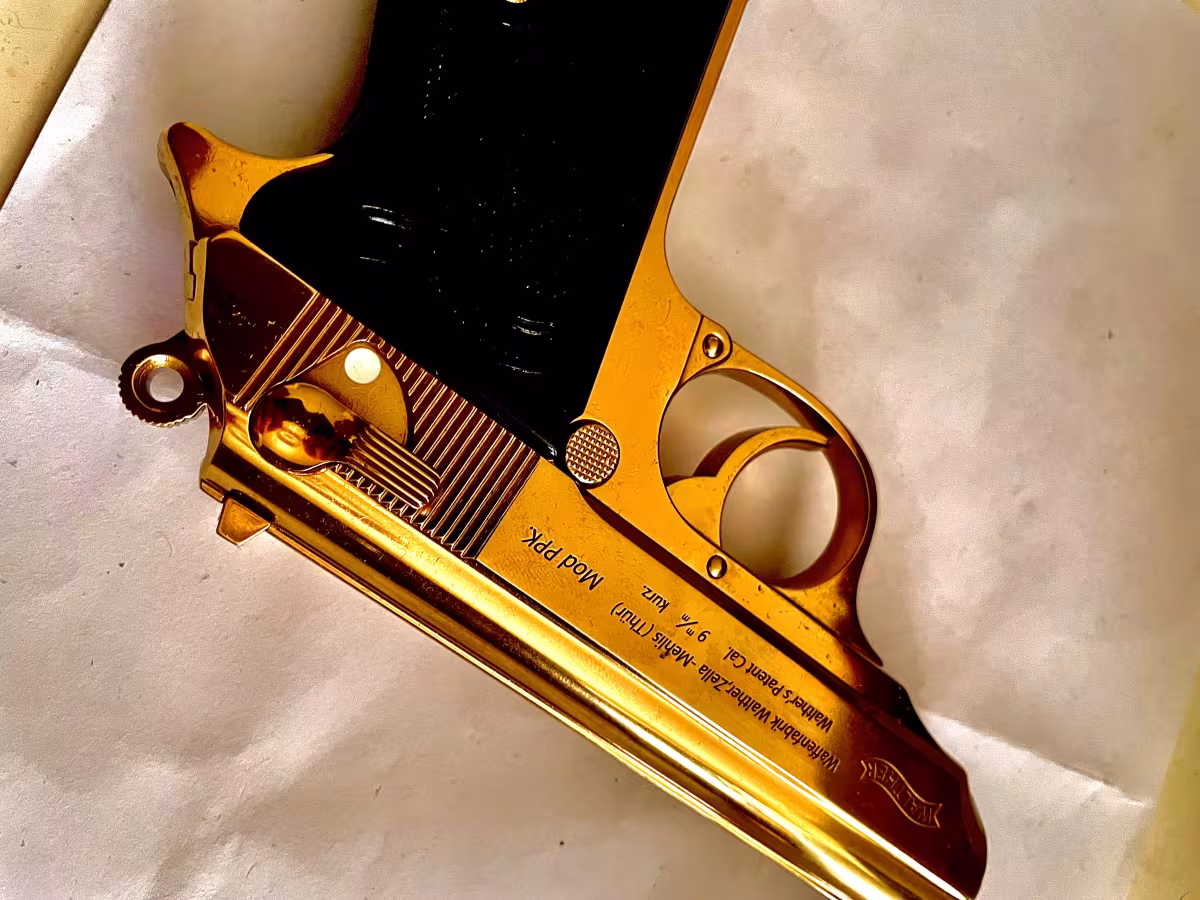 WALTHER PPK 380 AUTO GOLDEN
