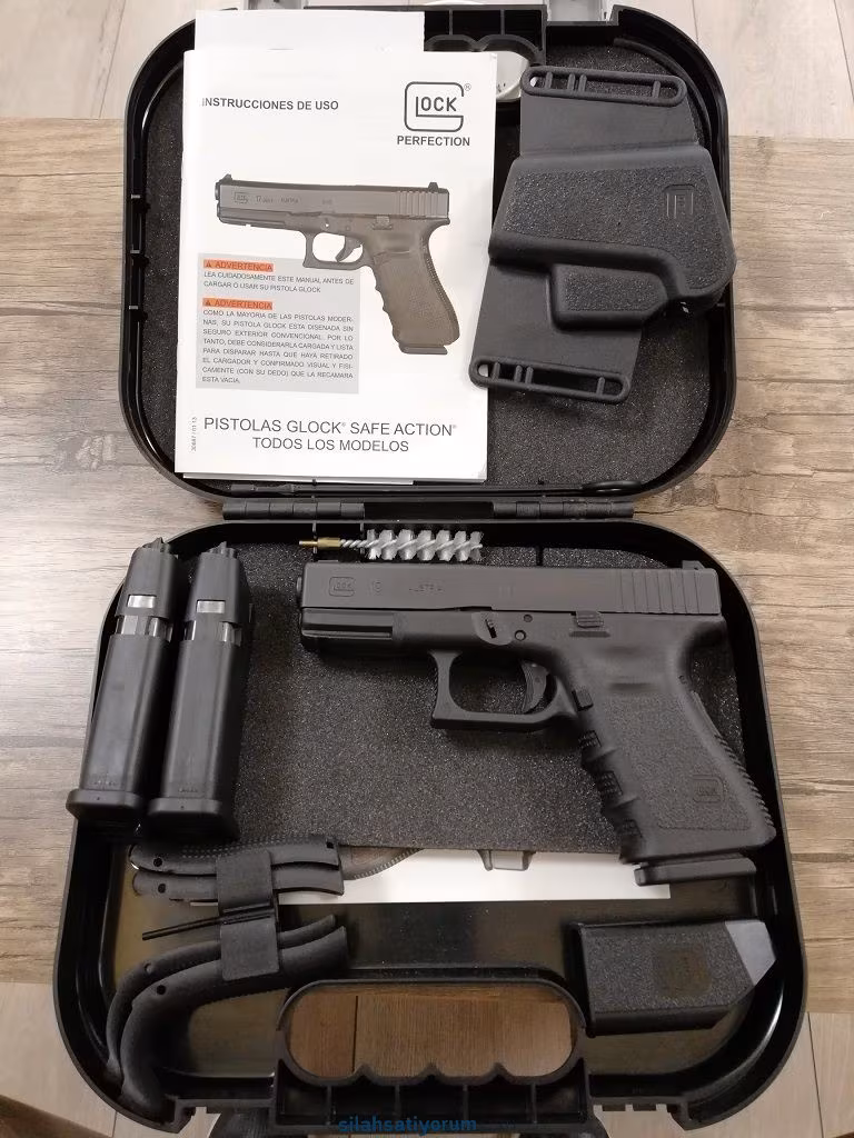 Glock 19 Gen 3 Anahtarlı Sıfır Hiç Ateş Edilmemiş