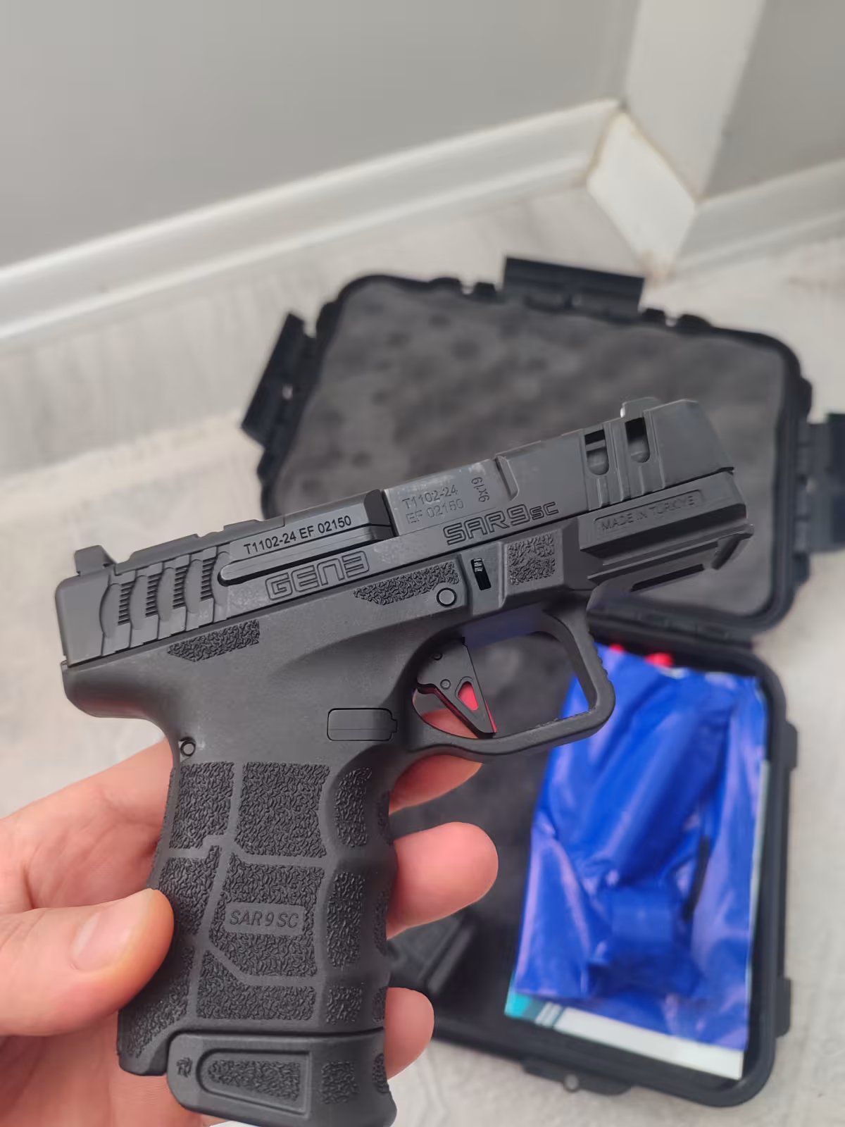 Sarsılmaz sar9 SC Gen 3 model tabanca