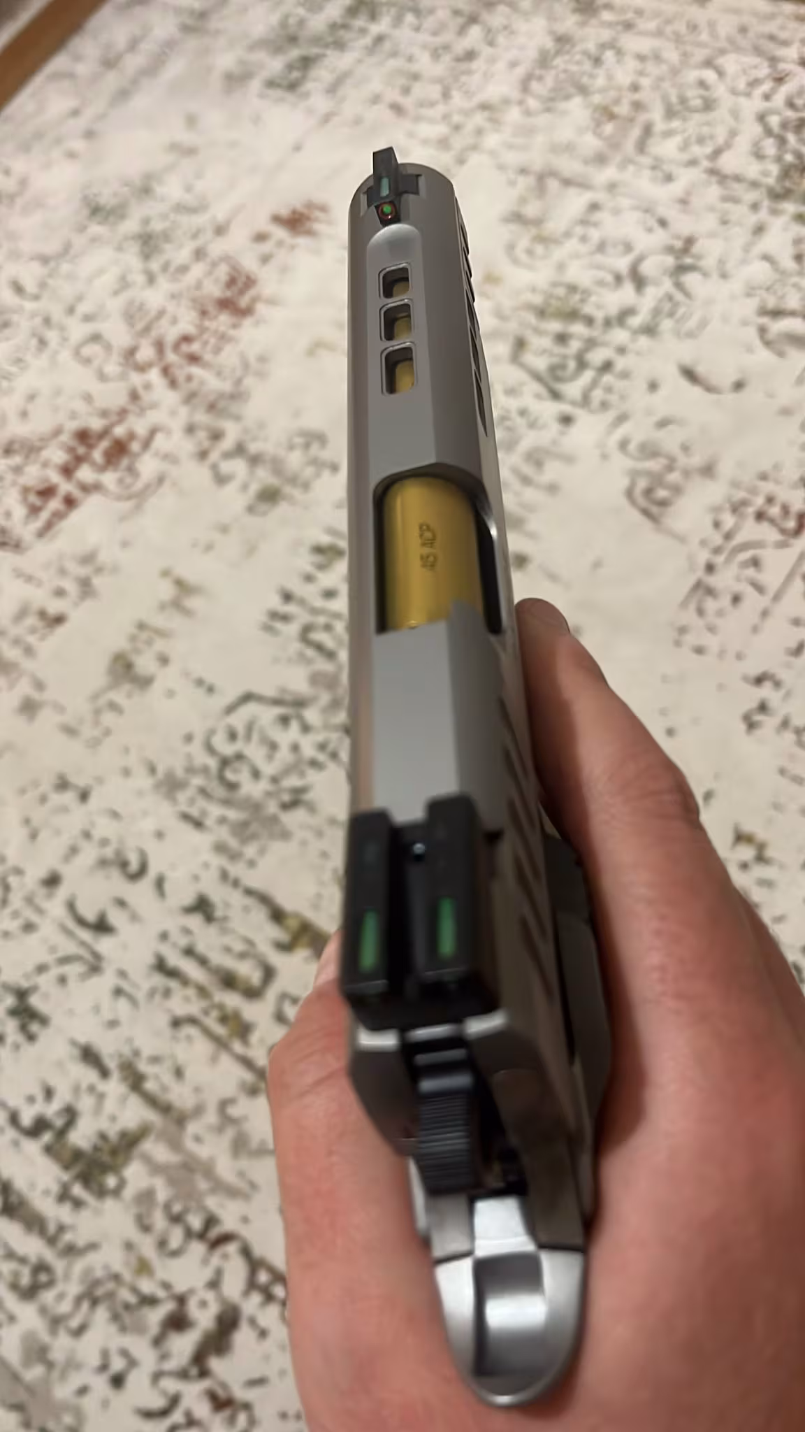 Kamu görevlisinden hiç kullanılmamış Kimber Rapid down
