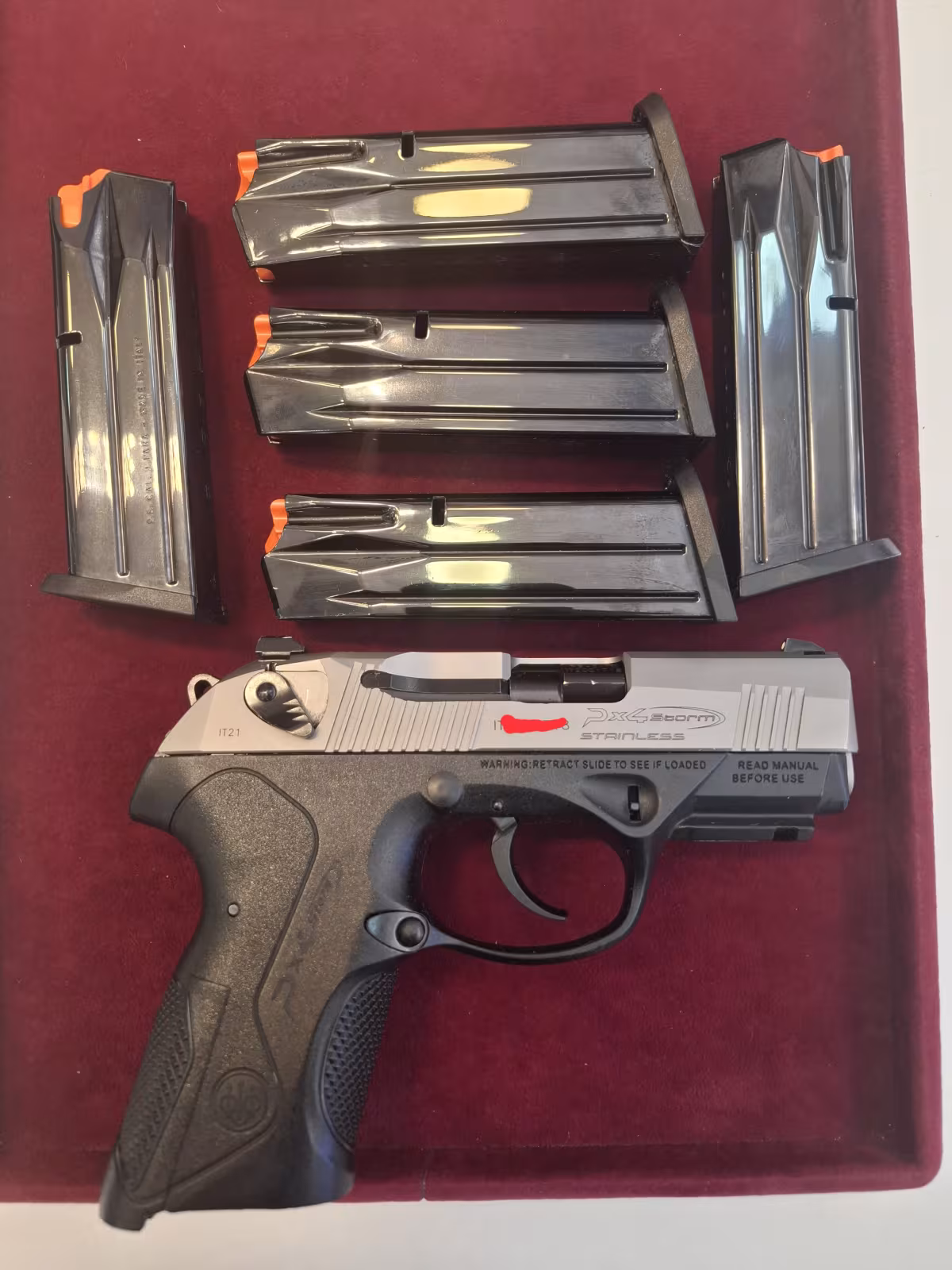 KUYUMCUDAN HİÇ KULANILMAMIŞ BERETTA PX4 STORM 5 ŞARJÖR 15+1