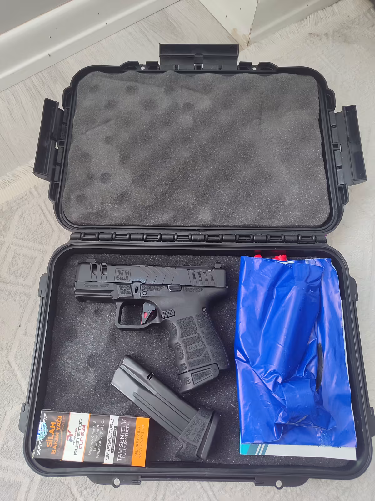 Sarsılmaz sar9 SC Gen 3 model tabanca