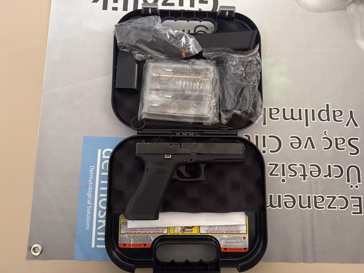 Eczacıdan sıfır kutusunda Glock 17 Gen5