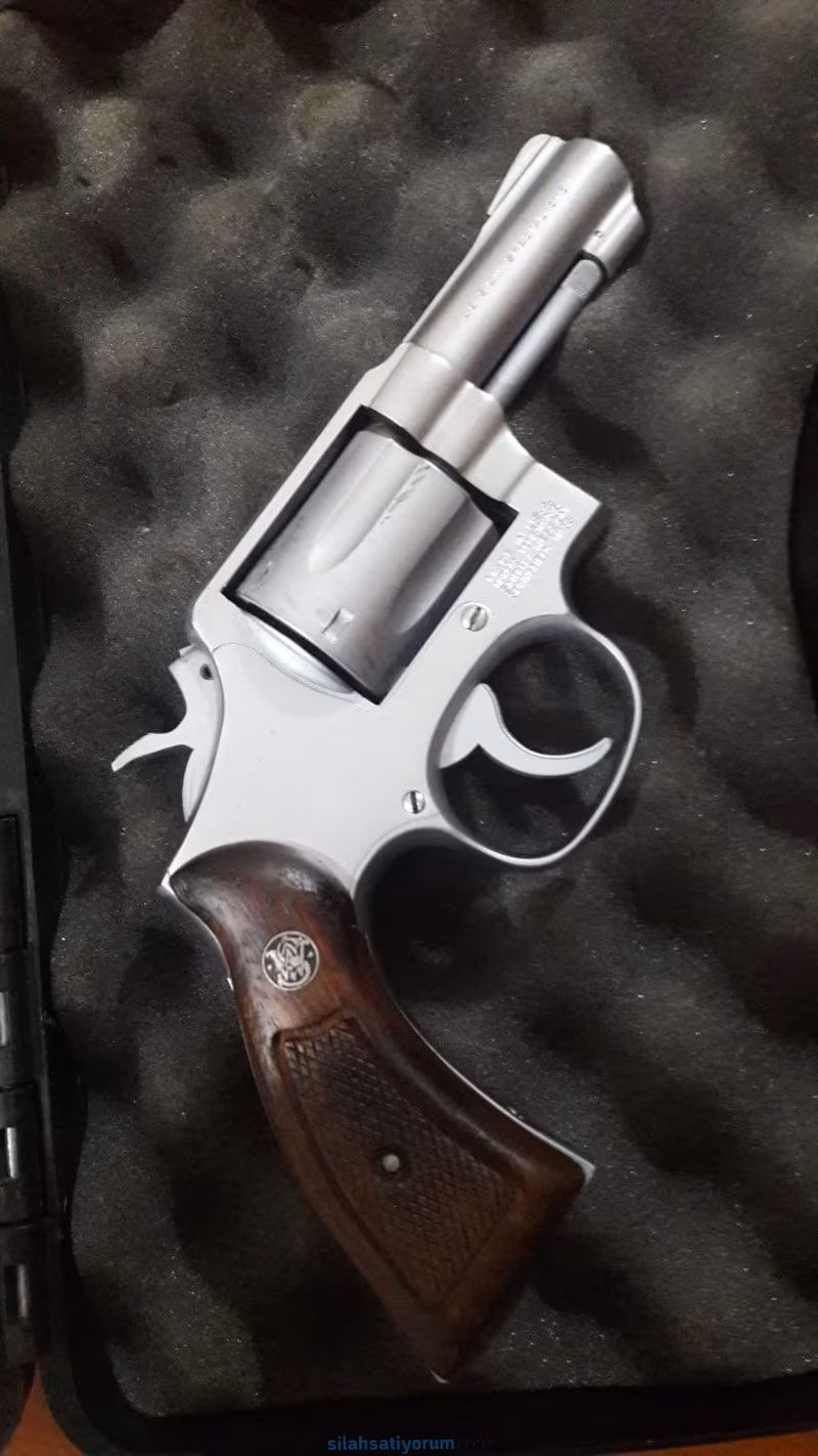 Sıfır ayarında 38 caline smitwesson