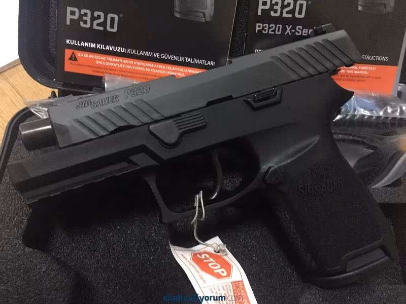 Sig sauer P 320 sıfır hiç kullanılmadı. Kamu görevlisinden