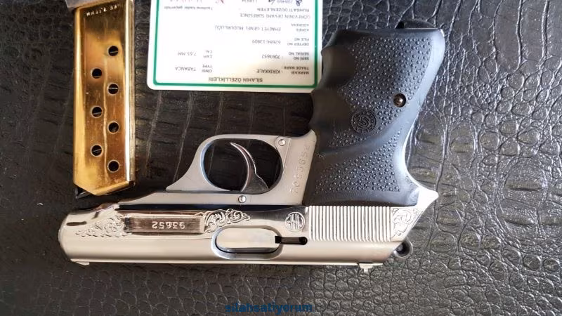 krom kaplama gravürlü 7.65 Kırıkkale