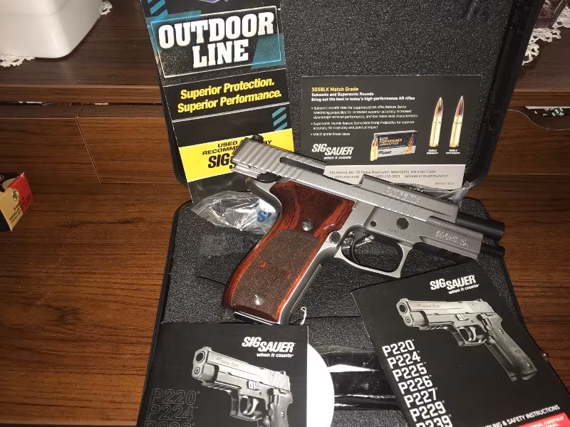 Sigsauer p226 elite stanliess sıfır