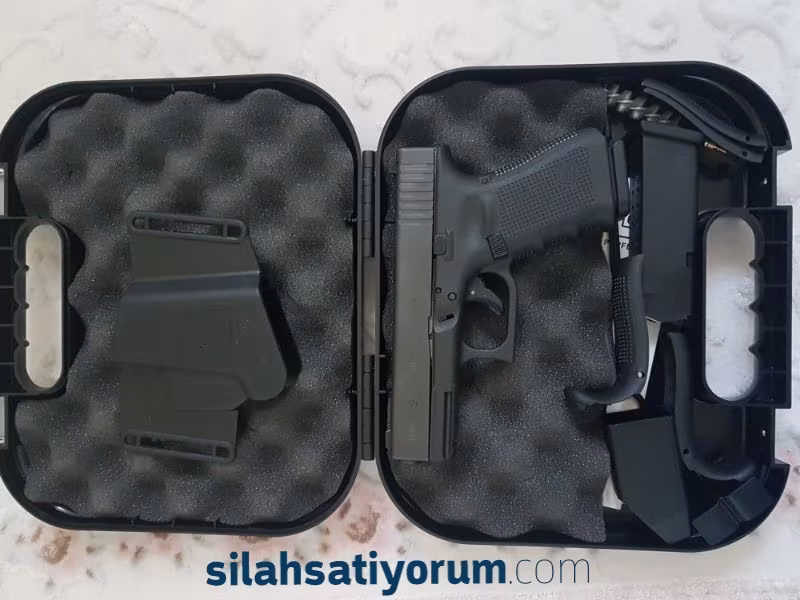 Memurdan hiç kullanılmamış Glock 19 Gen 4