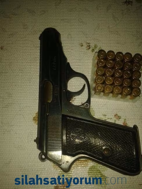 7.65 Silah Satılık KIRIKKALE KISA 9 1 kutu mermi hediye